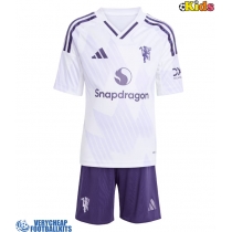 Manchester United Replica Away Minikit 2025-26 Short Sleeve (+ pants)
